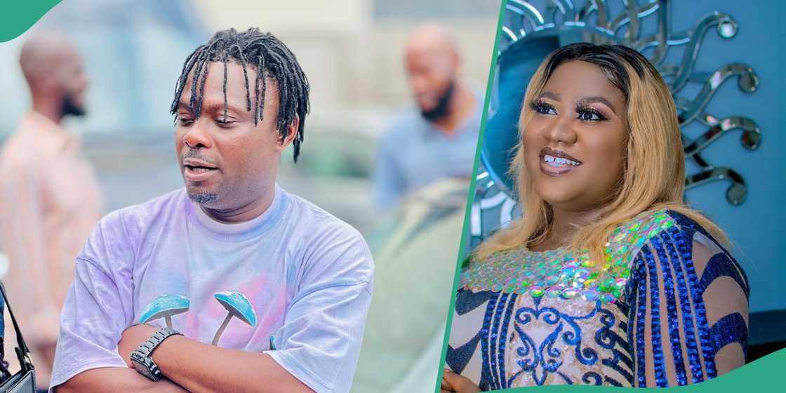 Kunle Afod raises money for Bisola Badmus. Kunle Afod raises money for Bisola Badmus.