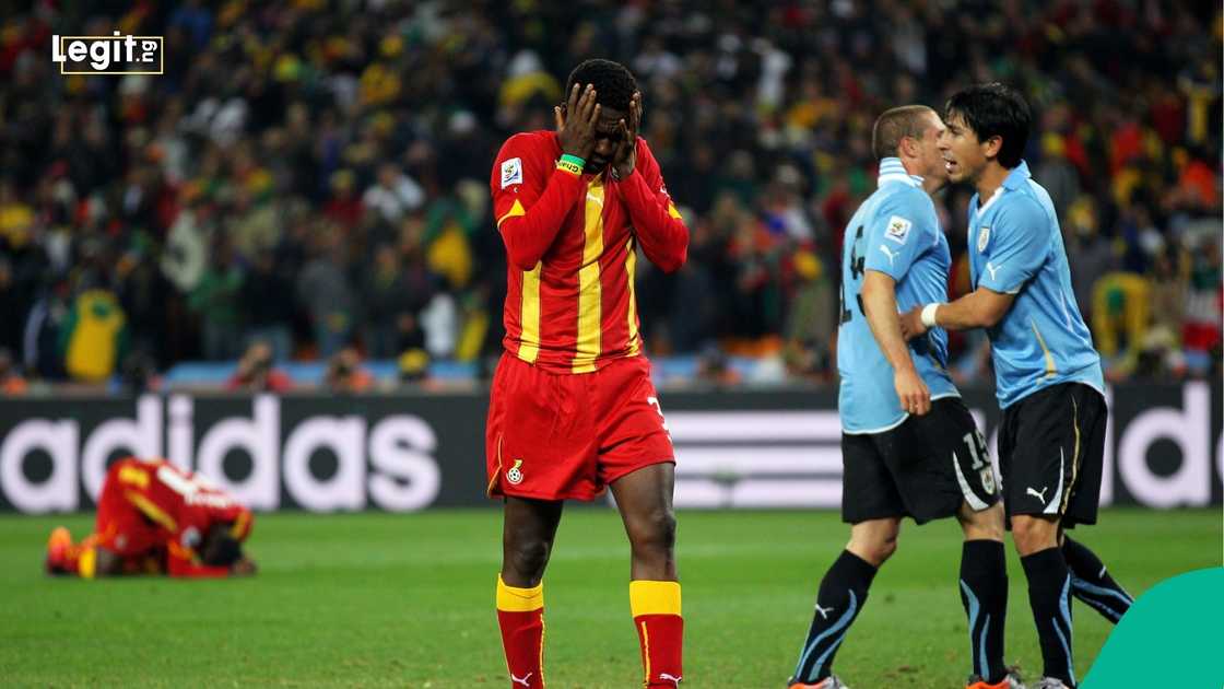 Black Stars, Asamoah Gyan, 2010 FIFA World Cup, Ghana, Football, Uruguay.