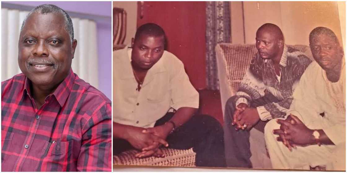 Legends: Fans react as Dele Odule shares epic throwback photo with Yinka Quadri and Ogogo