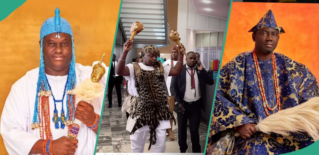 Ooni of Ife and Alaafin of Oyo Display Dramatic Royal Entrance at the 2025 West African Economic Summit Ooni of Ife and Alaafin of Oyo Display Dramatic Royal Entrance at the 2025 West African Economic Summit
