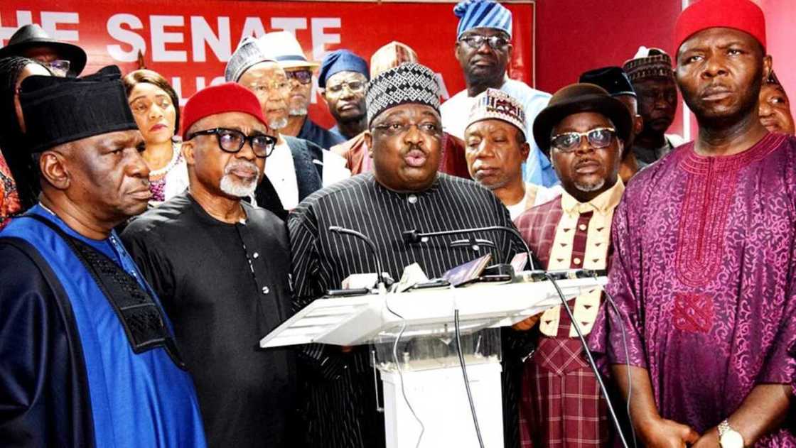 PDP senators, President Muhammadu Buhari, Ahmed Lawan, 2023 election