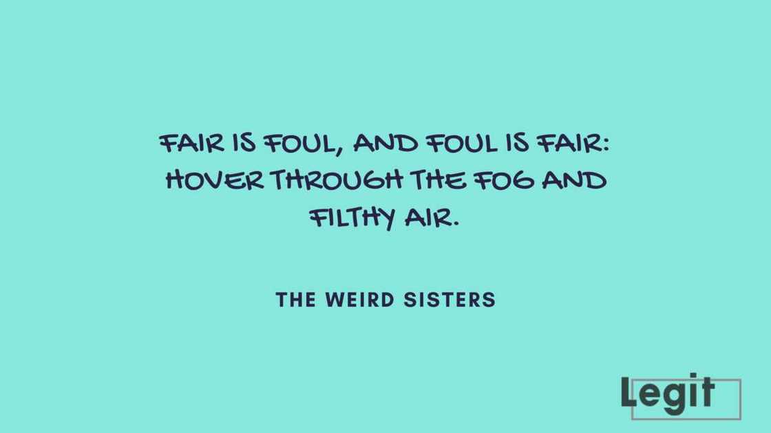 Macbeth quotes Macbeth quotes