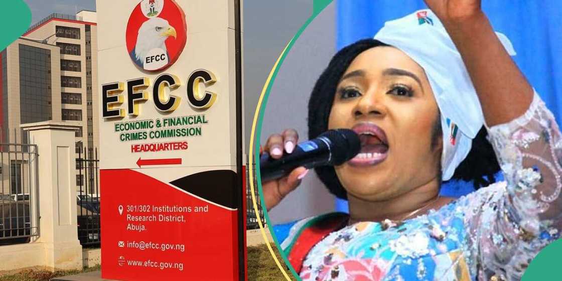 Betta Edu was recently released on bail by the EFCC Betta Edu was recently released on bail by the EFCC