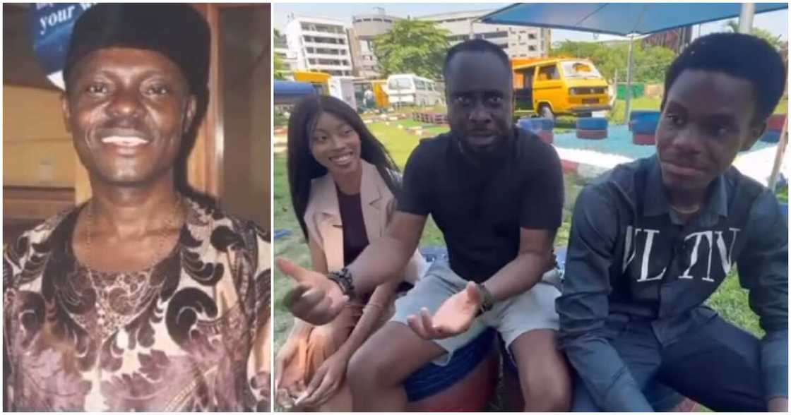 Late comedian and singer Gbenga Adeboye's children. Late comedian and singer Gbenga Adeboye's children.