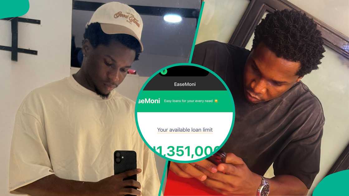 Man trends on social media after displaying his high credit score, Nigerians react Man trends on social media after displaying his high credit score, Nigerians react