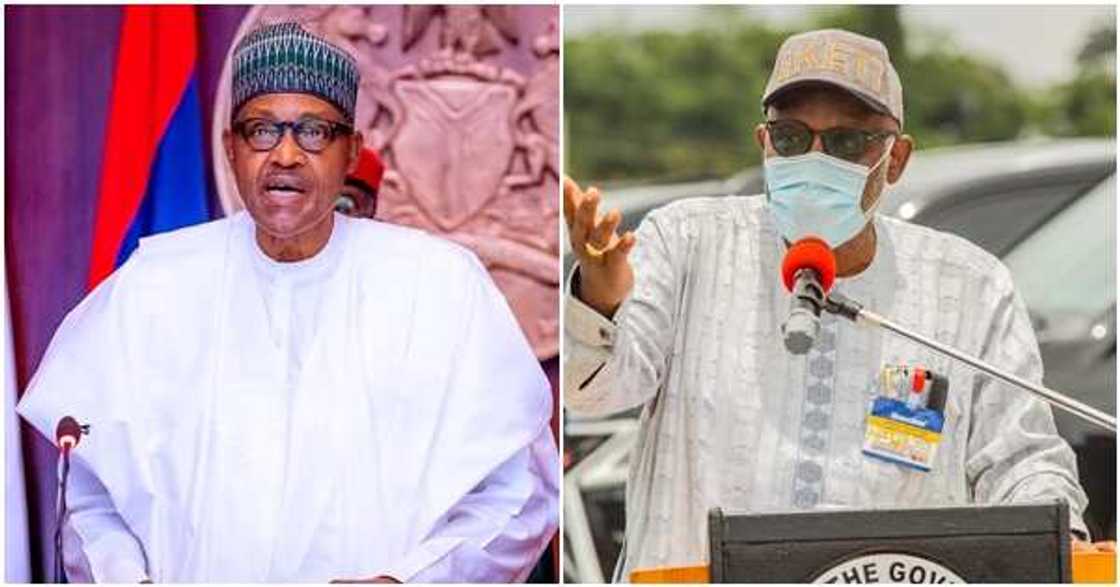 Let Buhari tell Nigerians he does not support criminality, says Akeredolu Let Buhari tell Nigerians he does not support criminality, says Akeredolu