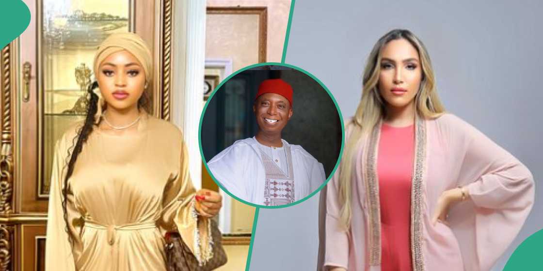 Regina Daniels and co-wife party hard, New Nwoko, Regina Daniels' co-wife