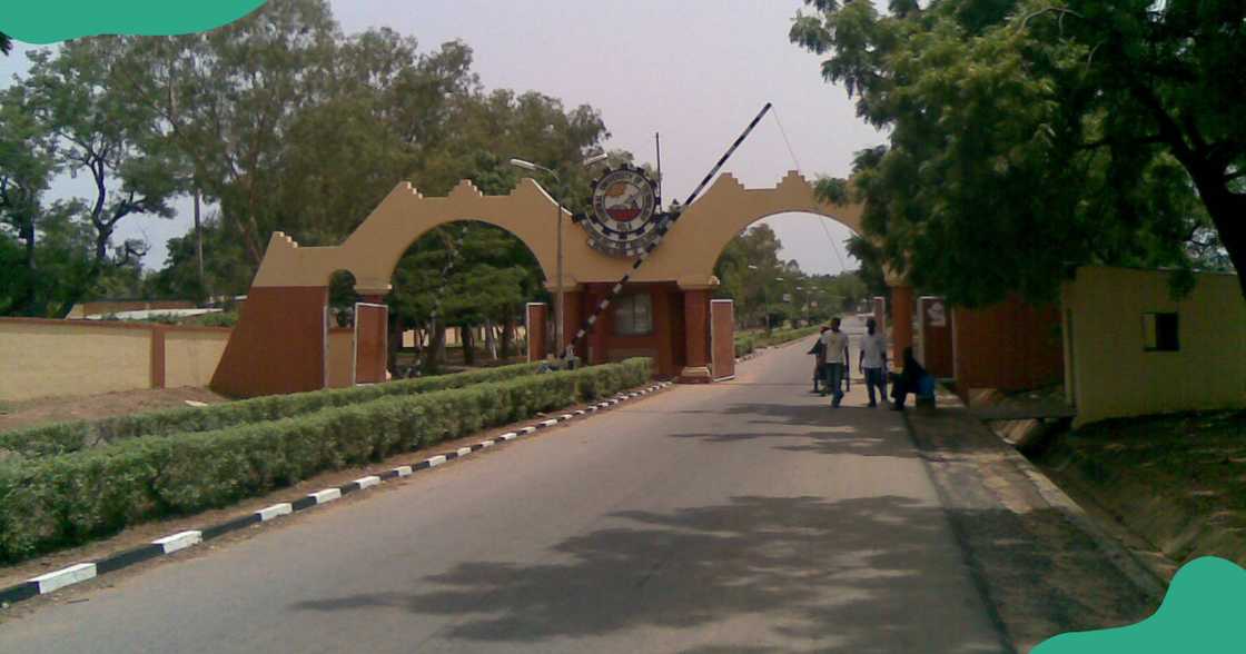 The Modibbo Adama University of Technology entrance The Modibbo Adama University of Technology entrance