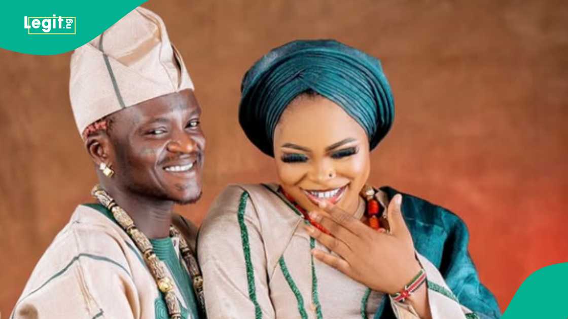 Bewaji calls her husband Portable a lover boy. Bewaji calls her husband Portable a lover boy.