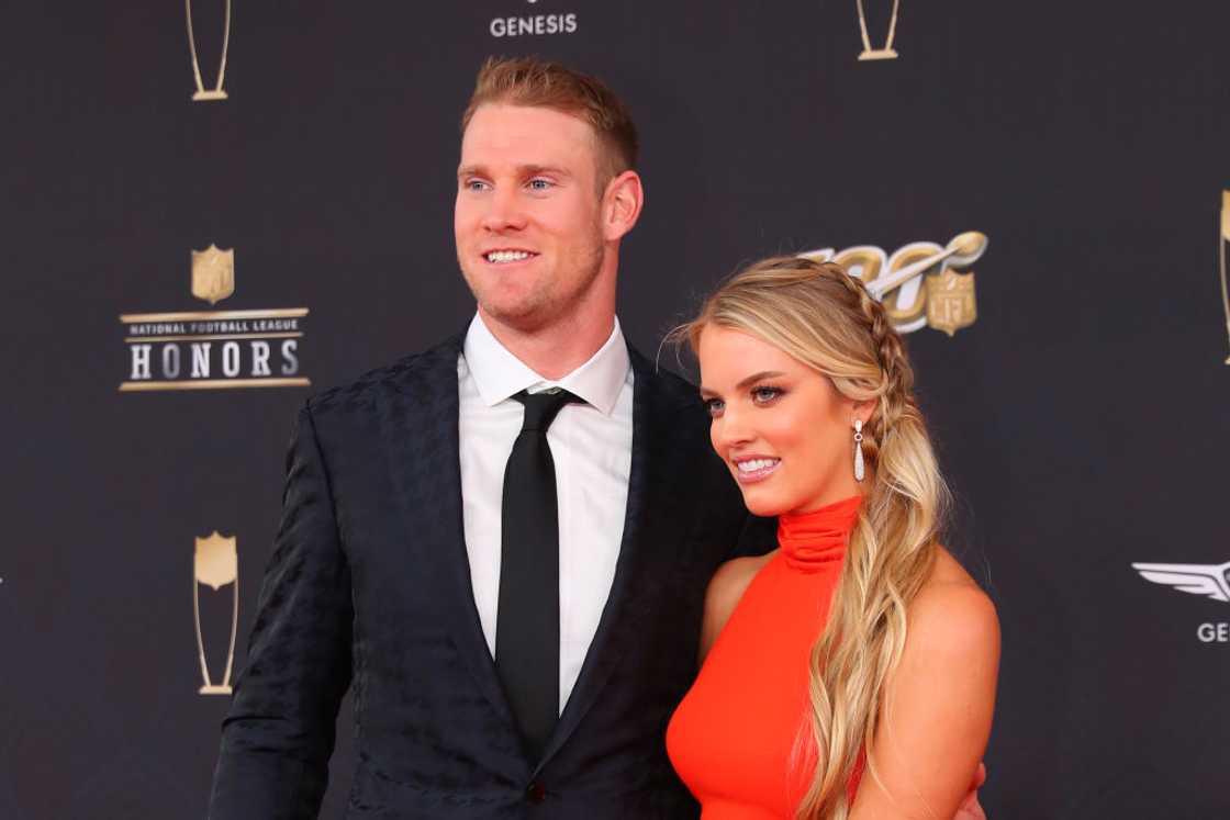 Tennessee Titans quarterback Ryan Tannehill and his wife Lauren at the Adrienne Arsht Centre in Miami, FL Tennessee Titans quarterback Ryan Tannehill and his wife Lauren at the Adrienne Arsht Centre in Miami, FL