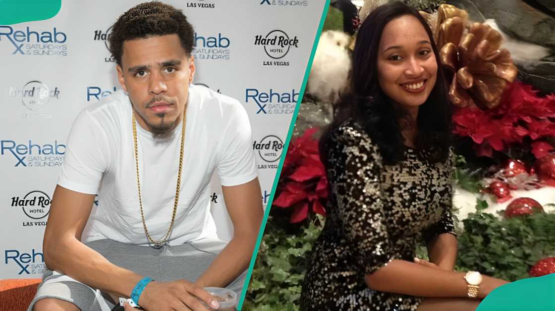 J. Cole and Melissa Heholt take pictures separately