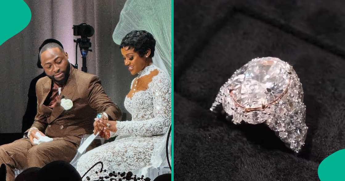 Price of Chioma's wedding ring surfaces, sending shockwaves through social media Price of Chioma's wedding ring surfaces, sending shockwaves through social media
