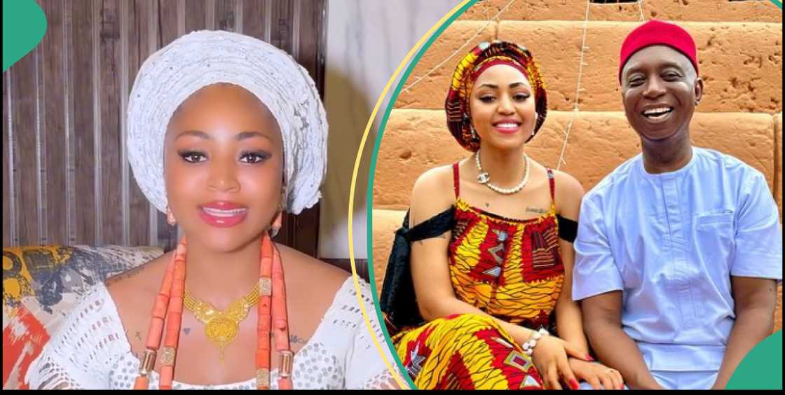 Regina Daniels speaks on Anioma state Regina Daniels and hubby Ned Nwoko