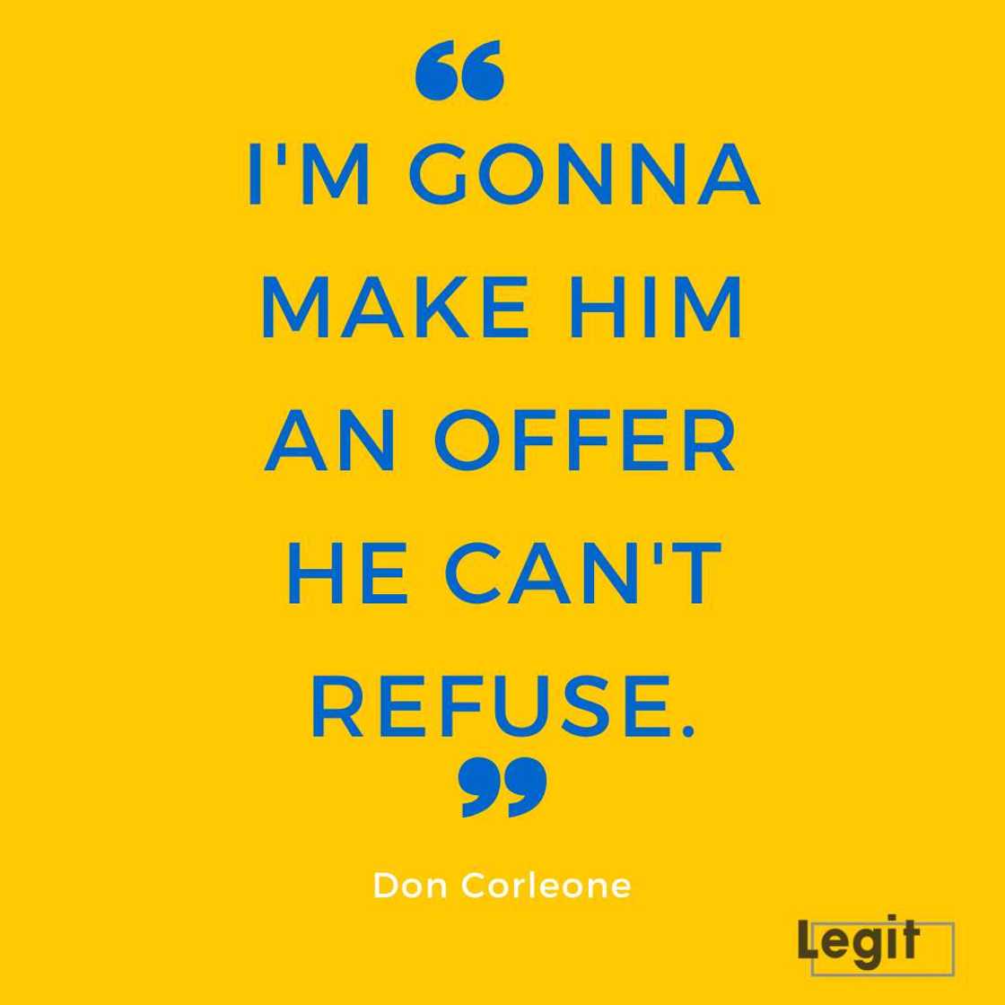 30 famous Godfather quotes people still remember to this day 30 famous Godfather quotes people still remember to this day