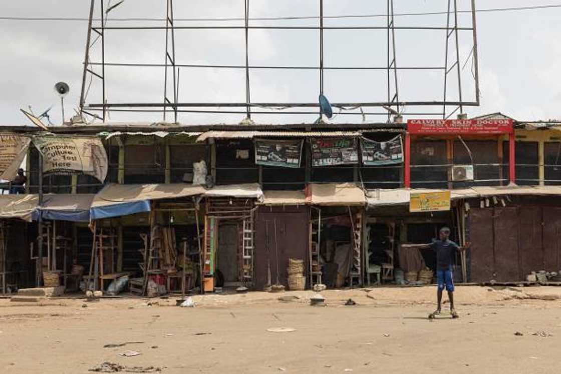 Yadda aka rufe kasuwar Onitsha a Anambra Yadda aka rufe kasuwar Onitsha a Anambra