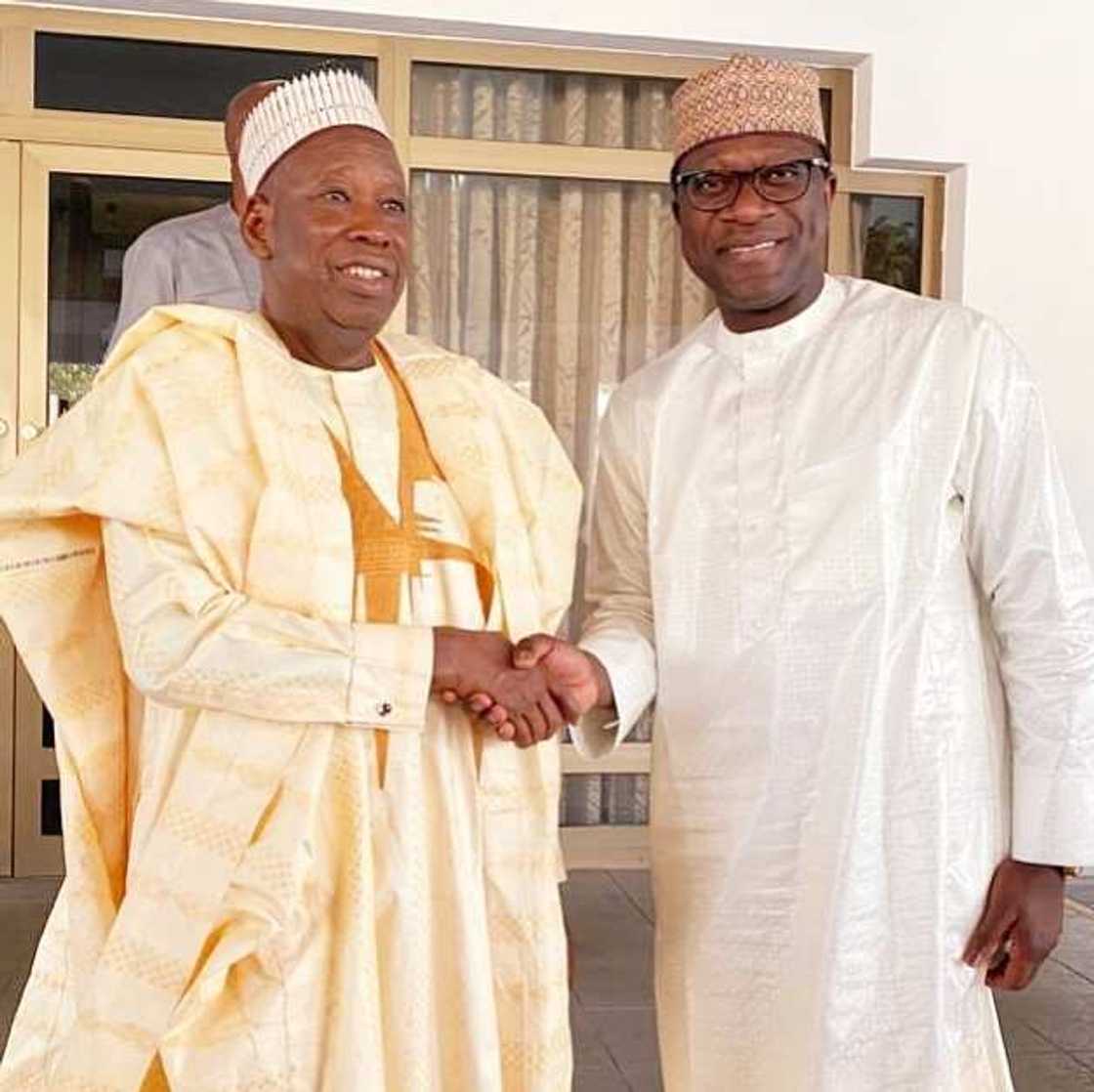 Abinda Abdulmumin Kofa ya fada bayan ya ziyarci Ganduje (Hotuna) Abinda Abdulmumin Kofa ya fada bayan ya ziyarci Ganduje (Hotuna)