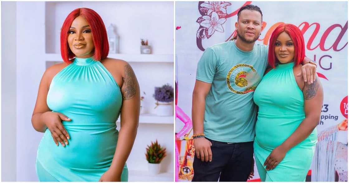 Actress Uche Ogbodo and husband Bobby Maris. Actress Uche Ogbodo and husband Bobby Maris.