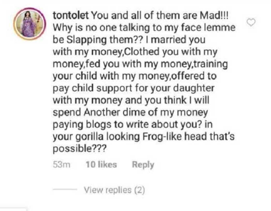 I married you with my money -Tonto Dikeh blasts ex-husband, Olakunle Chirchill I married you with my money -Tonto Dikeh blasts ex-husband, Olakunle Chirchill