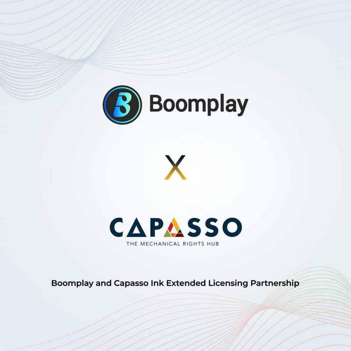 Boomplay and Capasso Ink Extended Licensing Partnership Boomplay and Capasso Ink Extended Licensing Partnership