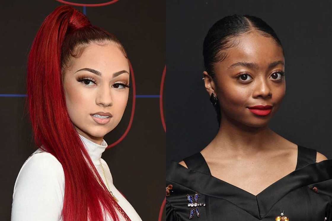 Skai Jackson and Bhad Bhabie Skai Jackson and Bhad Bhabie
