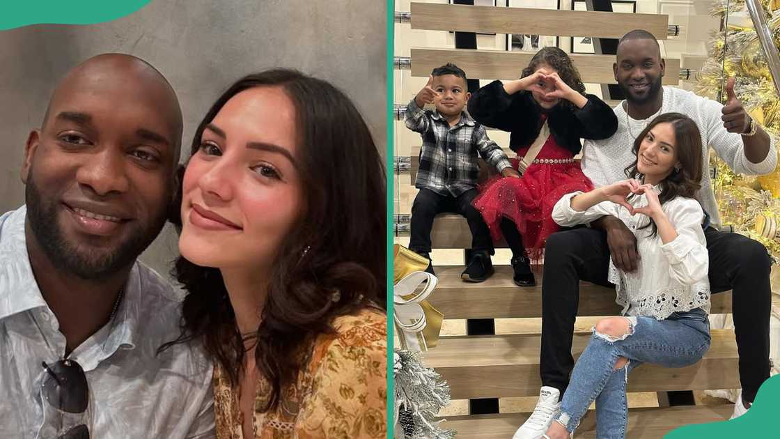 Monica Alvarez and her family pose for different photos Monica Alvarez and her family pose for different photos