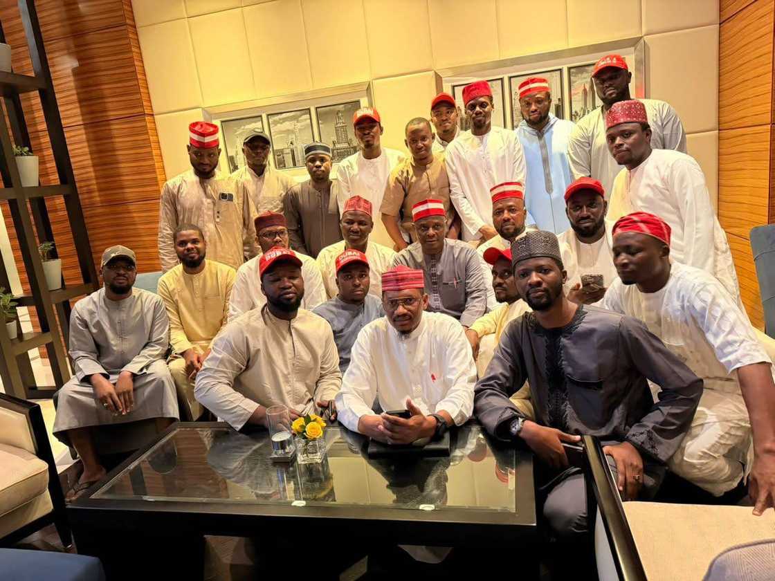 Sanata Rabiu Musa Kwankwaso a Dubai Sanata Rabiu Musa Kwankwaso a Dubai