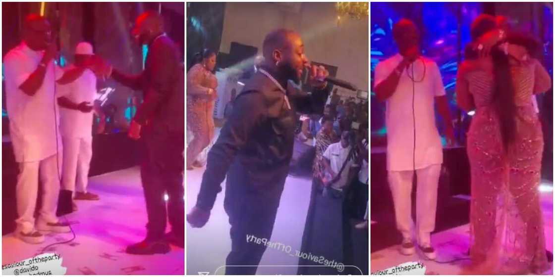 Davido dances With KWAM 1 Davido dances With KWAM 1