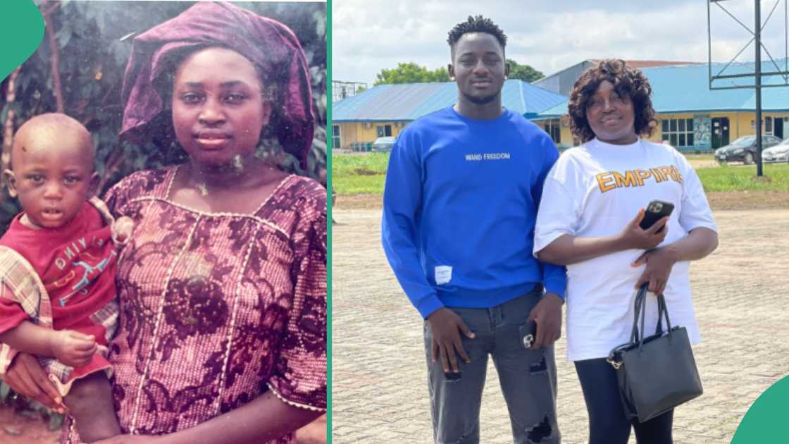 Nigerian man shares old photo. Nigerian man shares old photo.