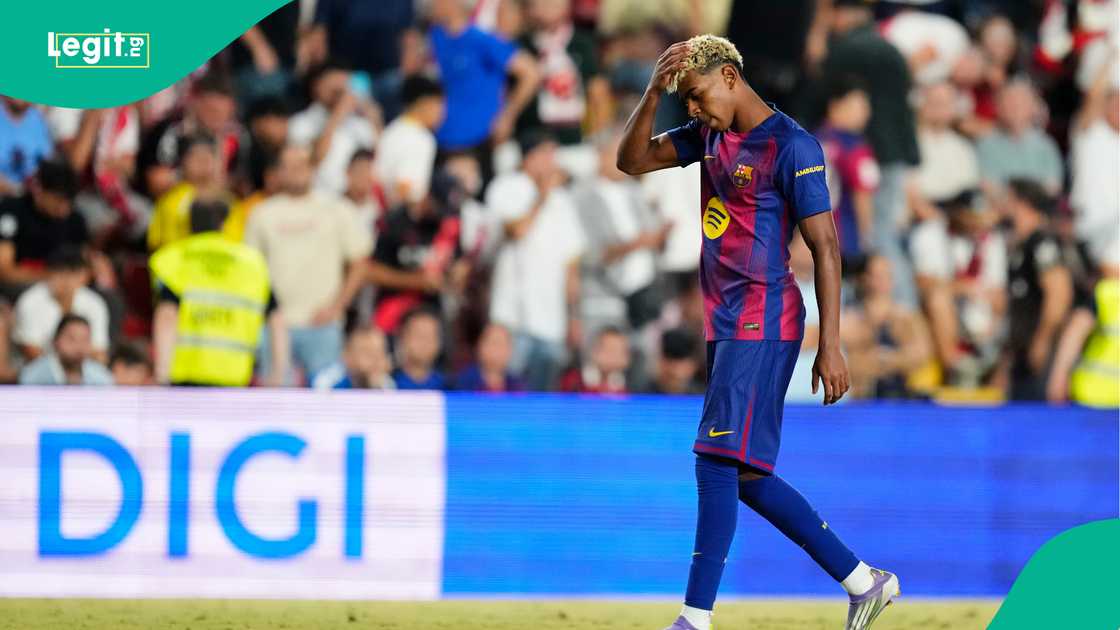 Lamine Yamal, Barcelona, Rayo Vallecano, Estadio de Vallecas, Spain, La Liga. Lamine Yamal, Barcelona, Rayo Vallecano, Estadio de Vallecas, Spain, La Liga.