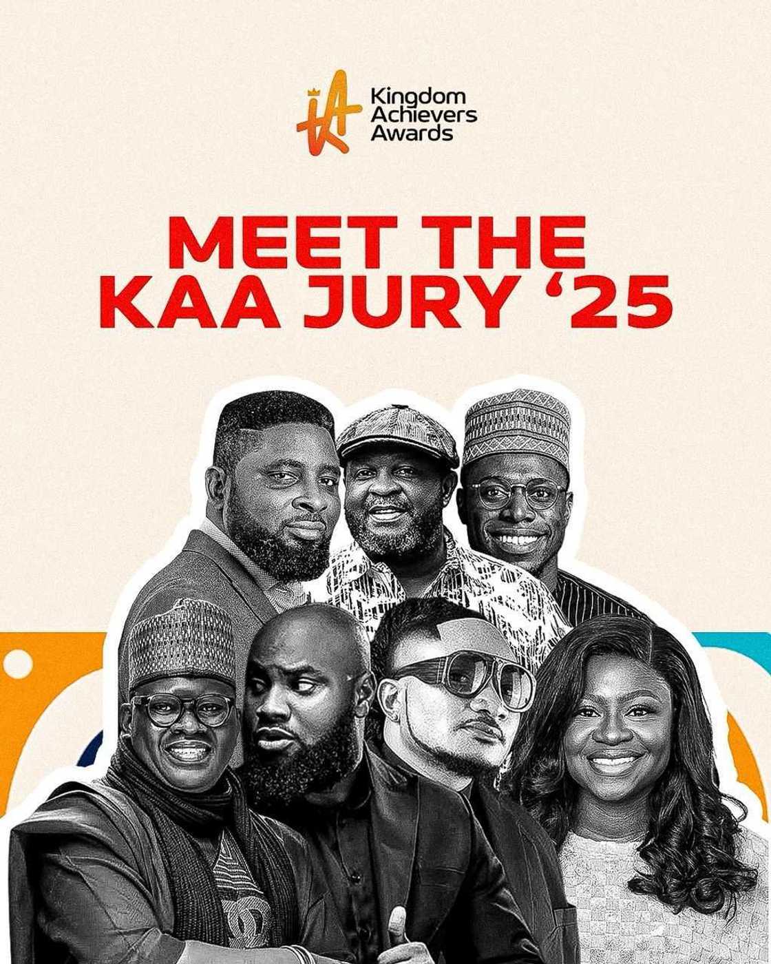 Stephen Akintayo, Masterkraft, SMJ, Buchi, others to jury 2025 Kingdom Achievers Awards Stephen Akintayo, Masterkraft, SMJ, Buchi, others to jury 2025 Kingdom Achievers Awards