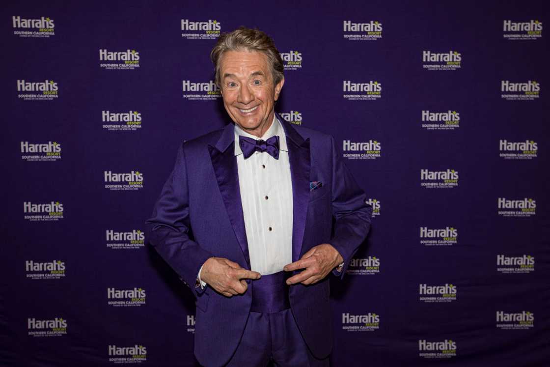 Martin Short poses before his inauguration as mayor of Funner, California in 2024