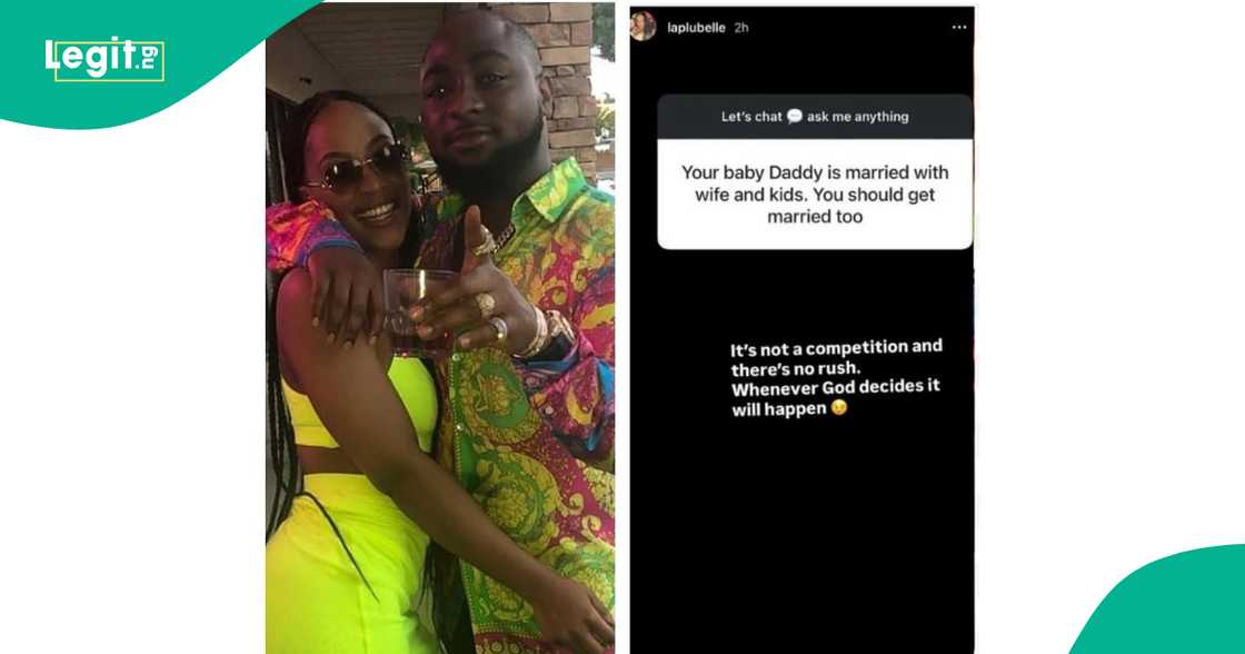 Davido's baby mama Amanda shares why she is yet to get married. Davido's baby mama Amanda shares why she is yet to get married.