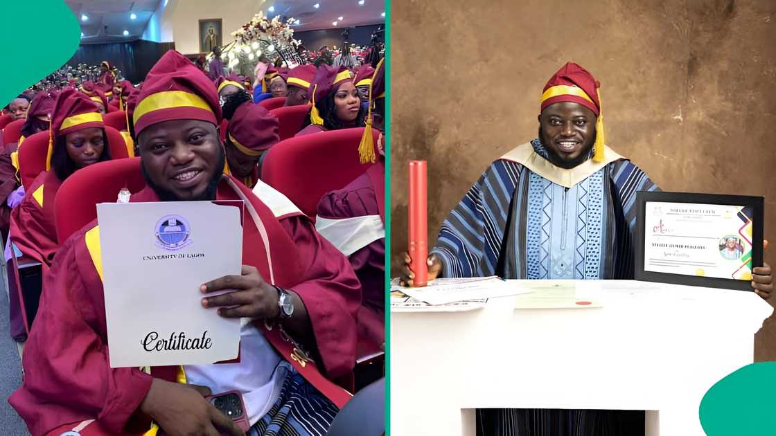 UNILAG graduate Sikiru Jamilu Olawale sets record in Yoruba Education, sharing his journey and final CGPA of 4.54 on social media.