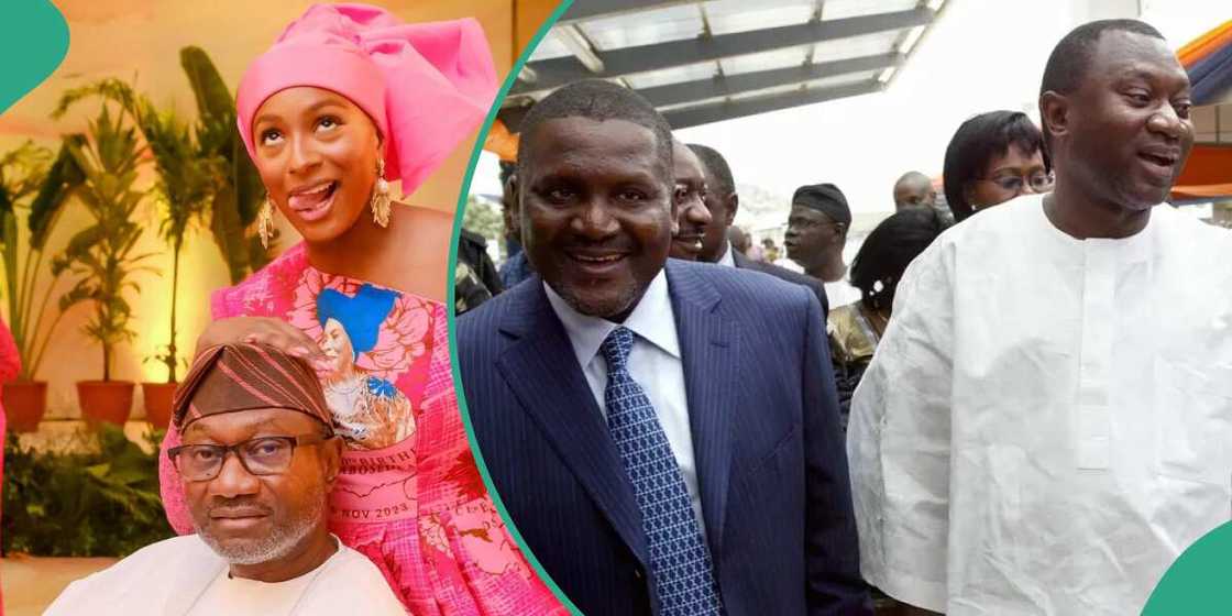 Femi Otedola and Aliko Dangote on Forbes' list