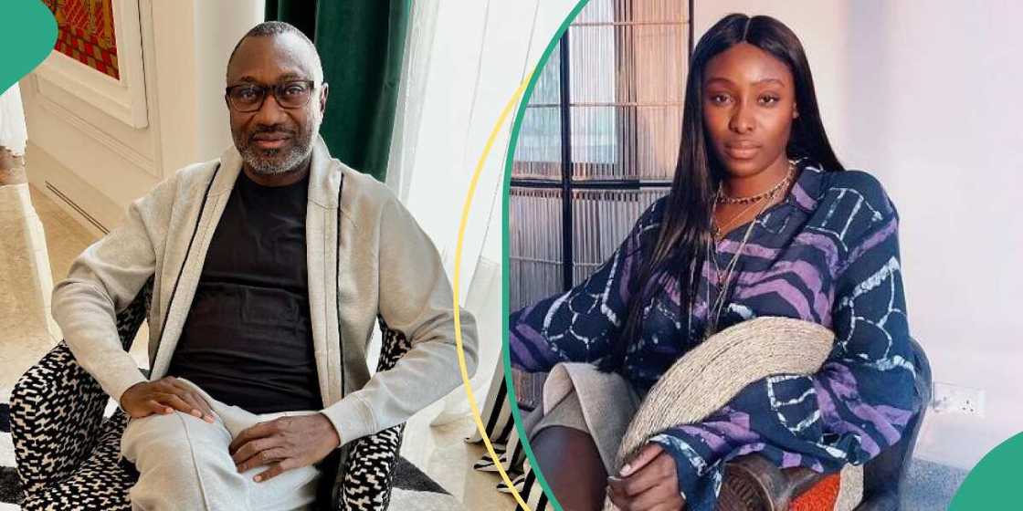 Femi Otedola shares daughter Tolani's new song Femi Otedola shares daughter Tolani's new song