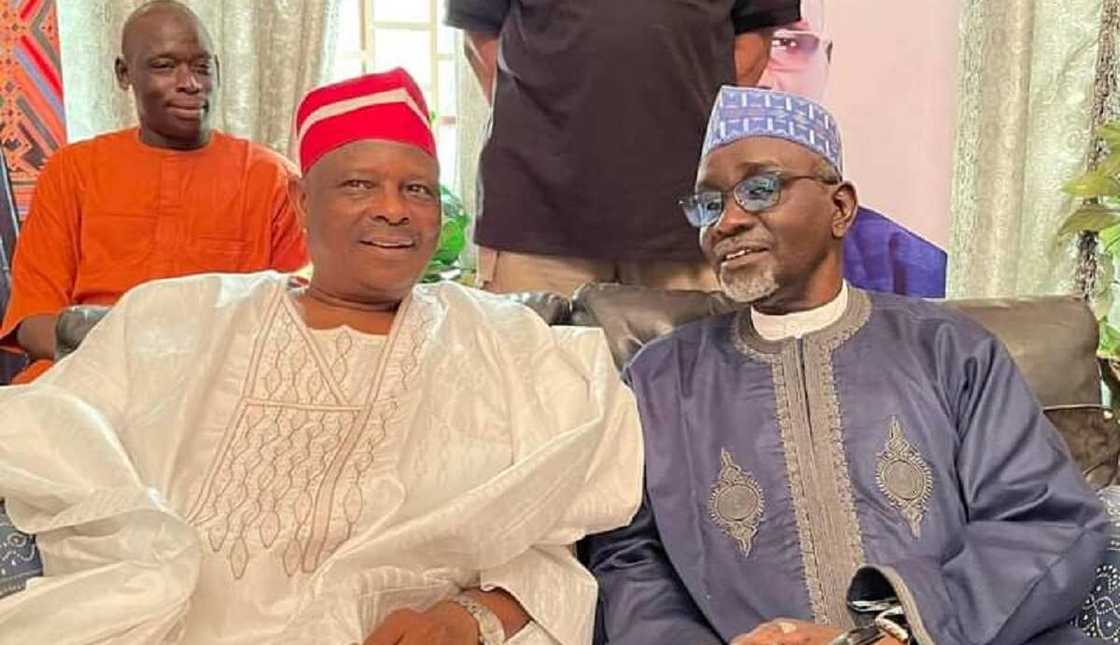 Yanzu-Yanzu: Bidiyon Kwankwaso Ya Isa Gidan Shekarau Don Ƙarasa Maganan Komawarsa NNPP