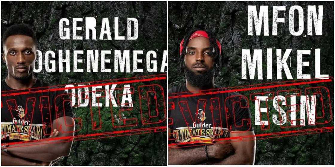Mfon and Gerald go home Mfon and Gerald go home