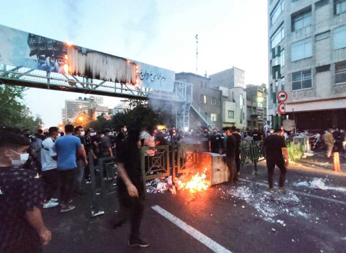 Iran's security forces have been accused of firing at crowds of demonstrators with birdshot and metal pellets Iran's security forces have been accused of firing at crowds of demonstrators with birdshot and metal pellets