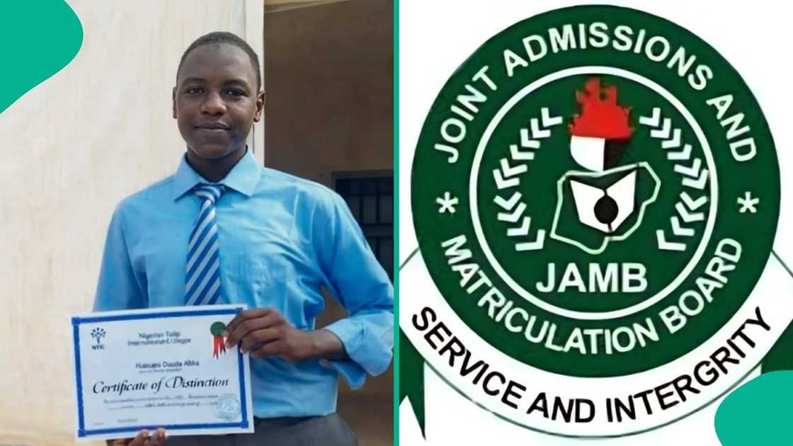 UTME 2026 result screenshot showing student’s high JAMB score of 359 with subject breakdown in Mathematics, Chemistry, Physics, and English.