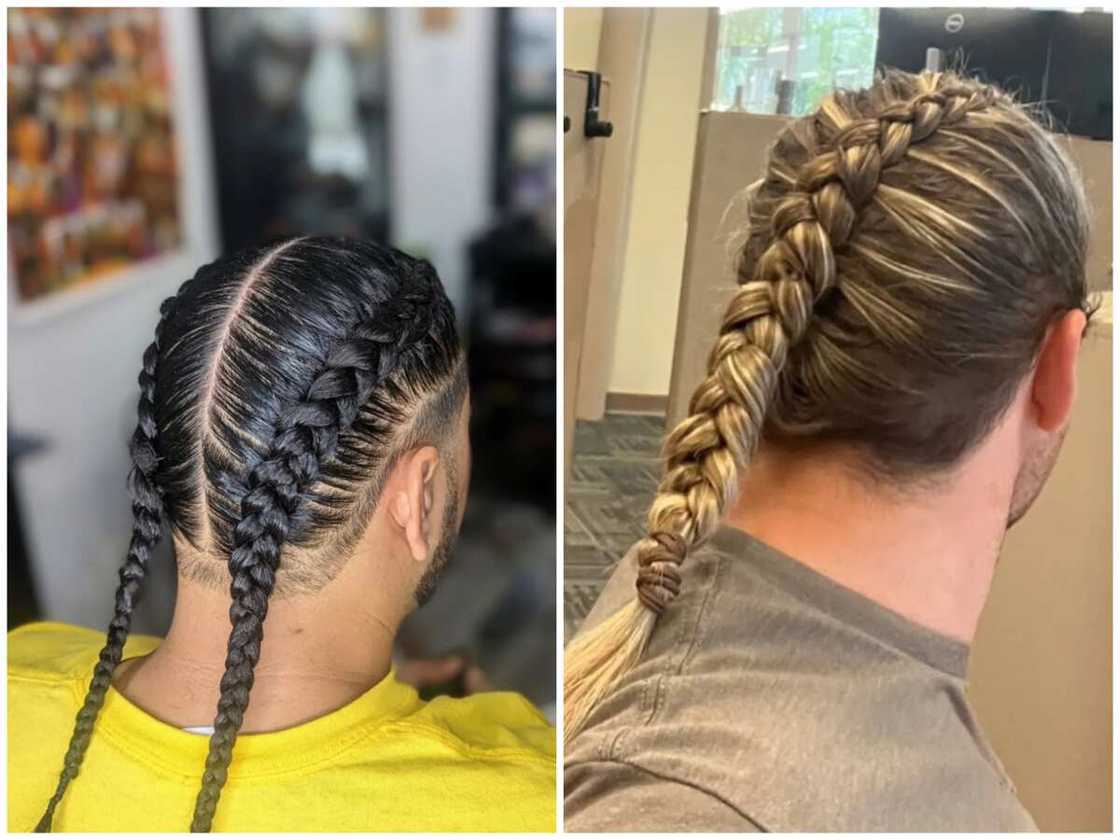Braids for men with long hair Braids for men with long hair