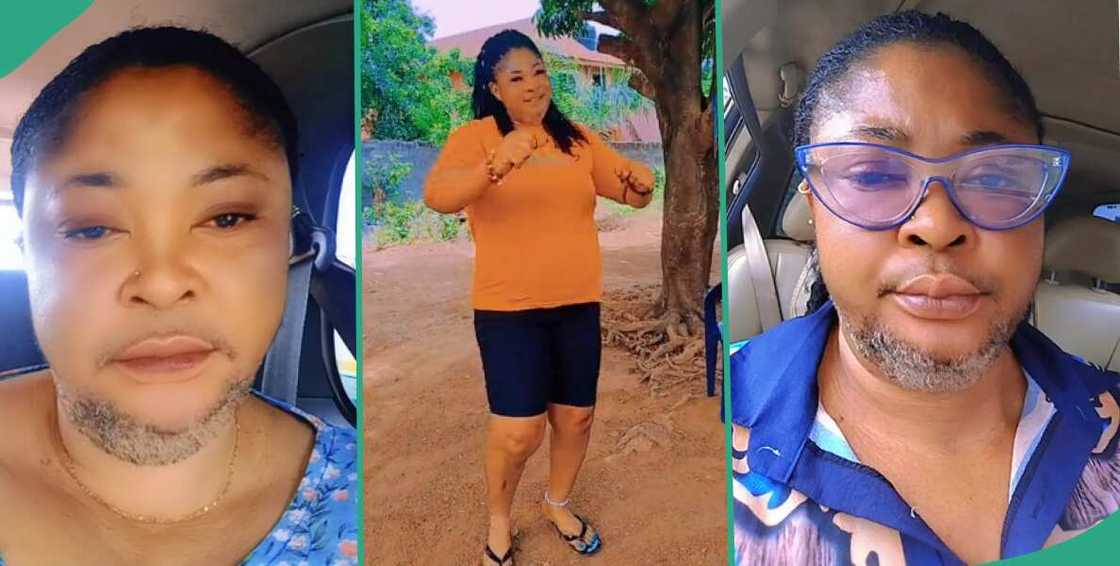 Nwode Angela Uchechi vows not to shave her beard Nwode Angela Uchechi vows not to shave her beard