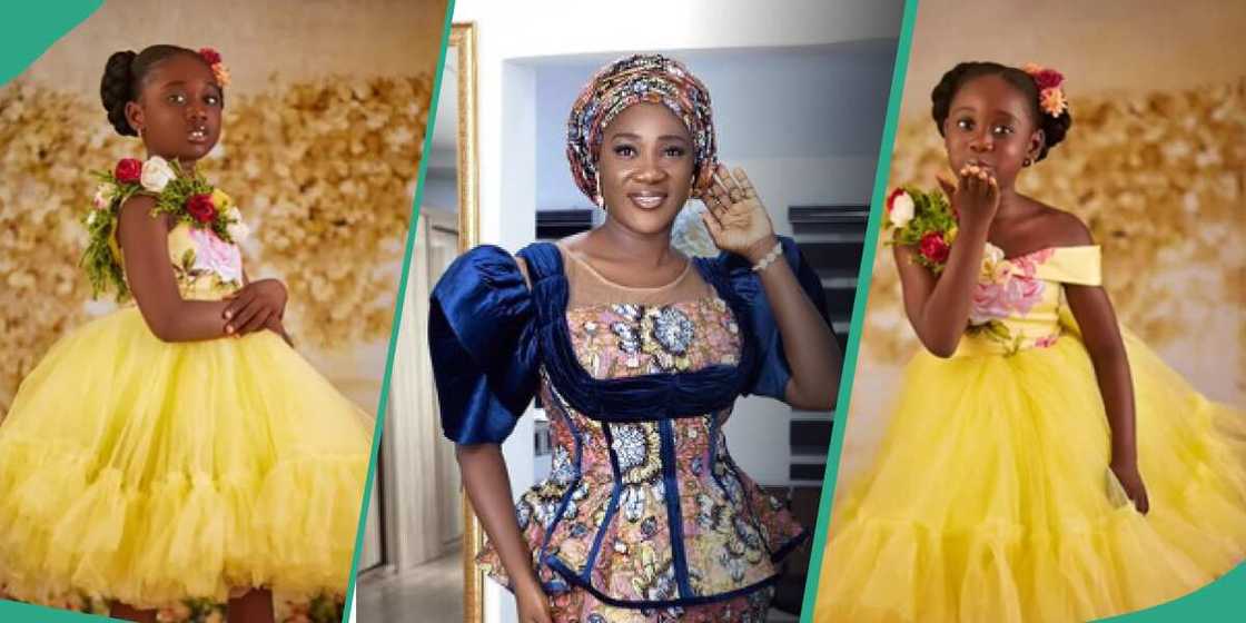 Mercy Johnson's daughter Angel's 8th birthday. Mercy Johnson's daughter Angel's 8th birthday.