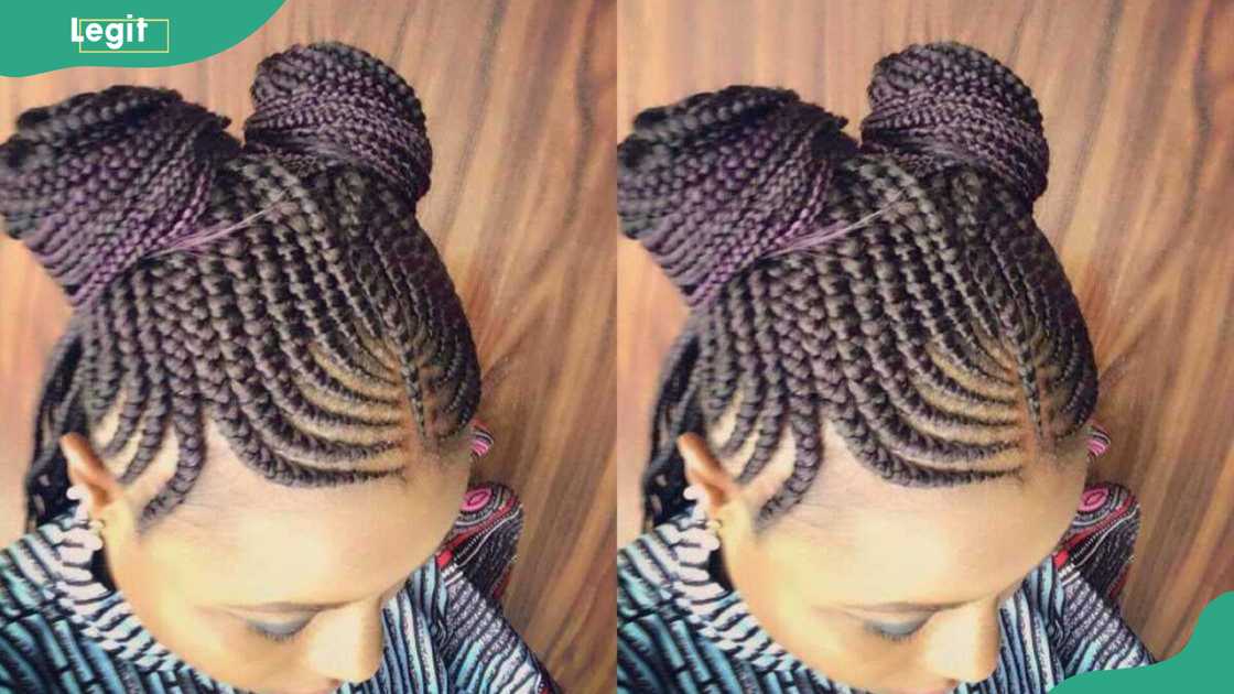 Ghana weaving Shuku hairstyles