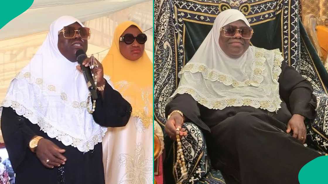 Alhaja Kaola, broadcaster, husband