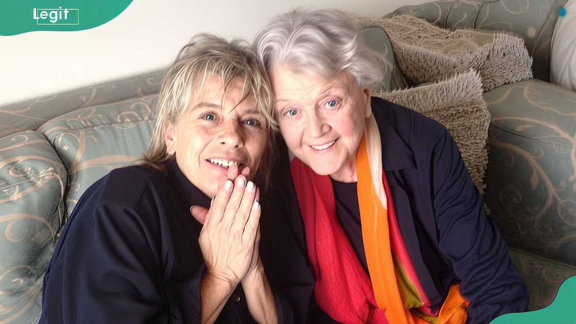 Angela Lansbury and her daughter, Ann Shaw Angela Lansbury and her daughter, Ann Shaw