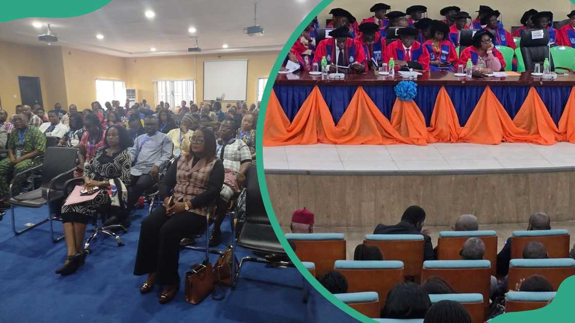 UNIPORT staff attending an academic conference UNIPORT staff attending an academic conference