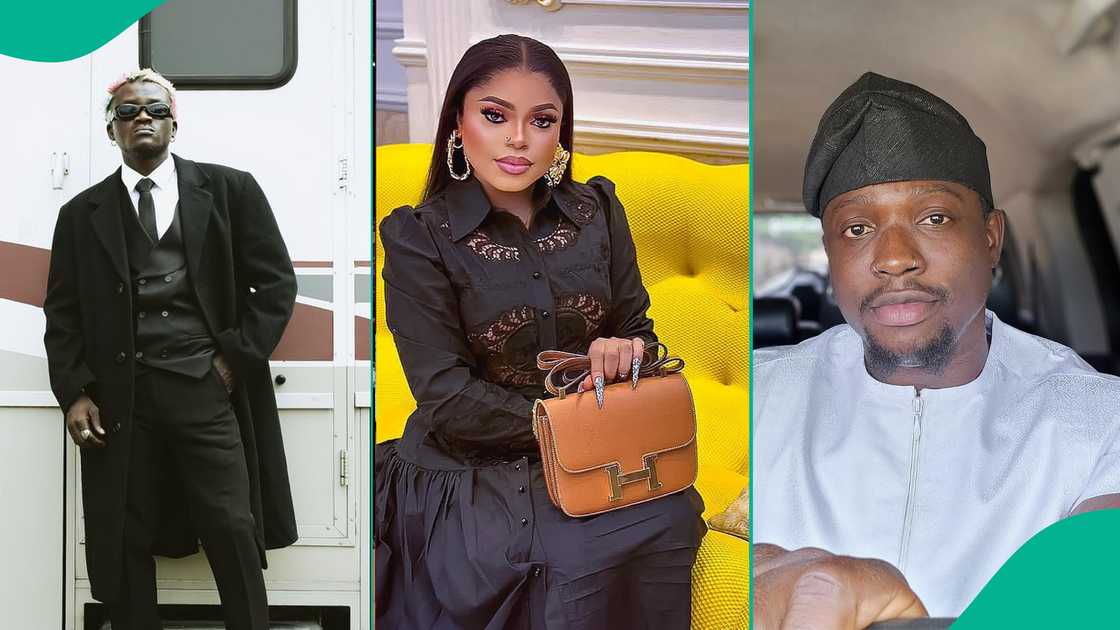 Portable tackles Verydarkman for fighting Bobrisky