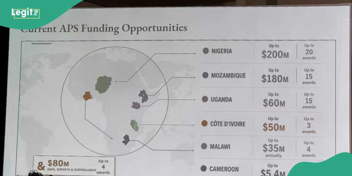 Nigeria was incorrectly shown as a landlocked country in the Sahara Desert.