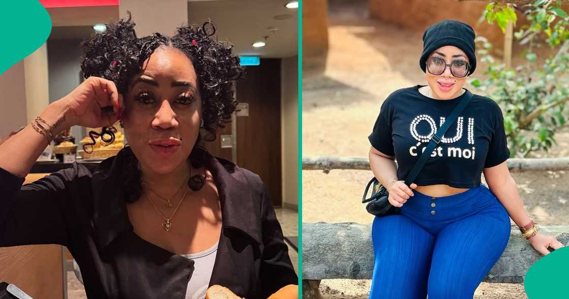 Moyo Lawal amuses fans with dance moves, funny comment Moyo Lawal amuses fans with dance moves, funny comment