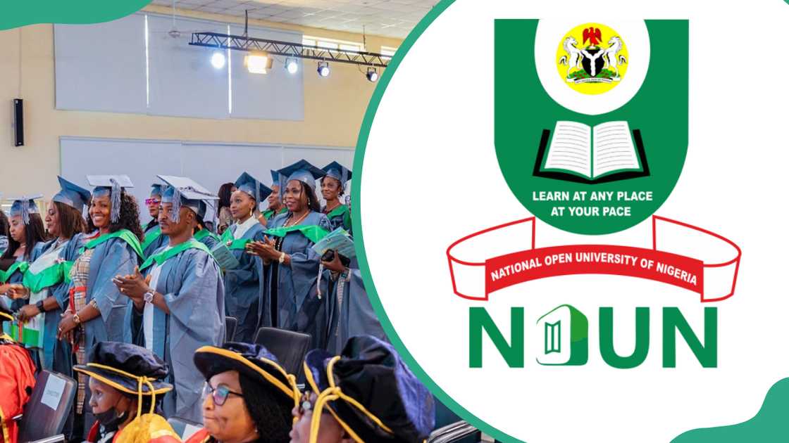 NOUN graduates and logo